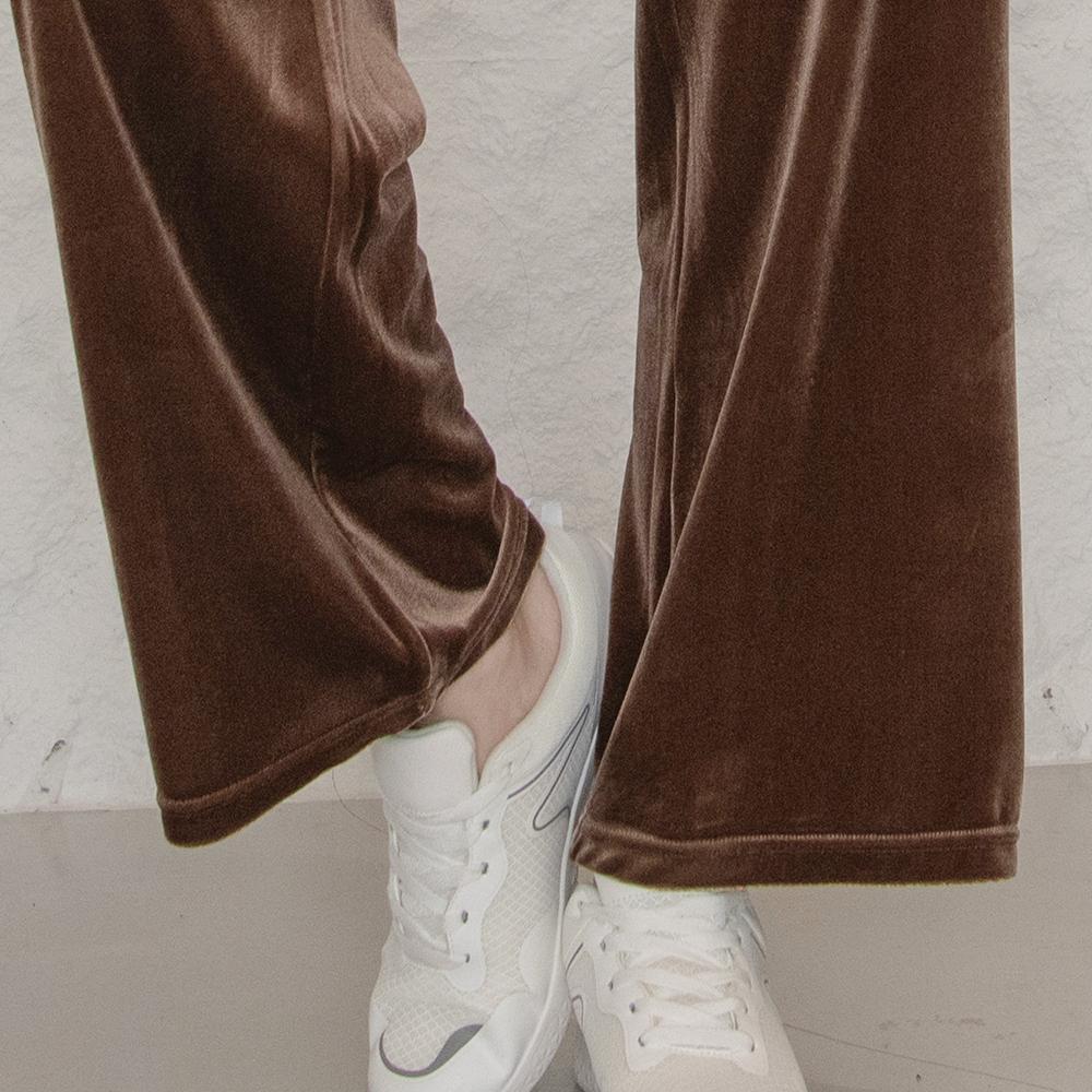 Duran Velvet Healing Wide Pants Dbf3W-9156 2 Colors