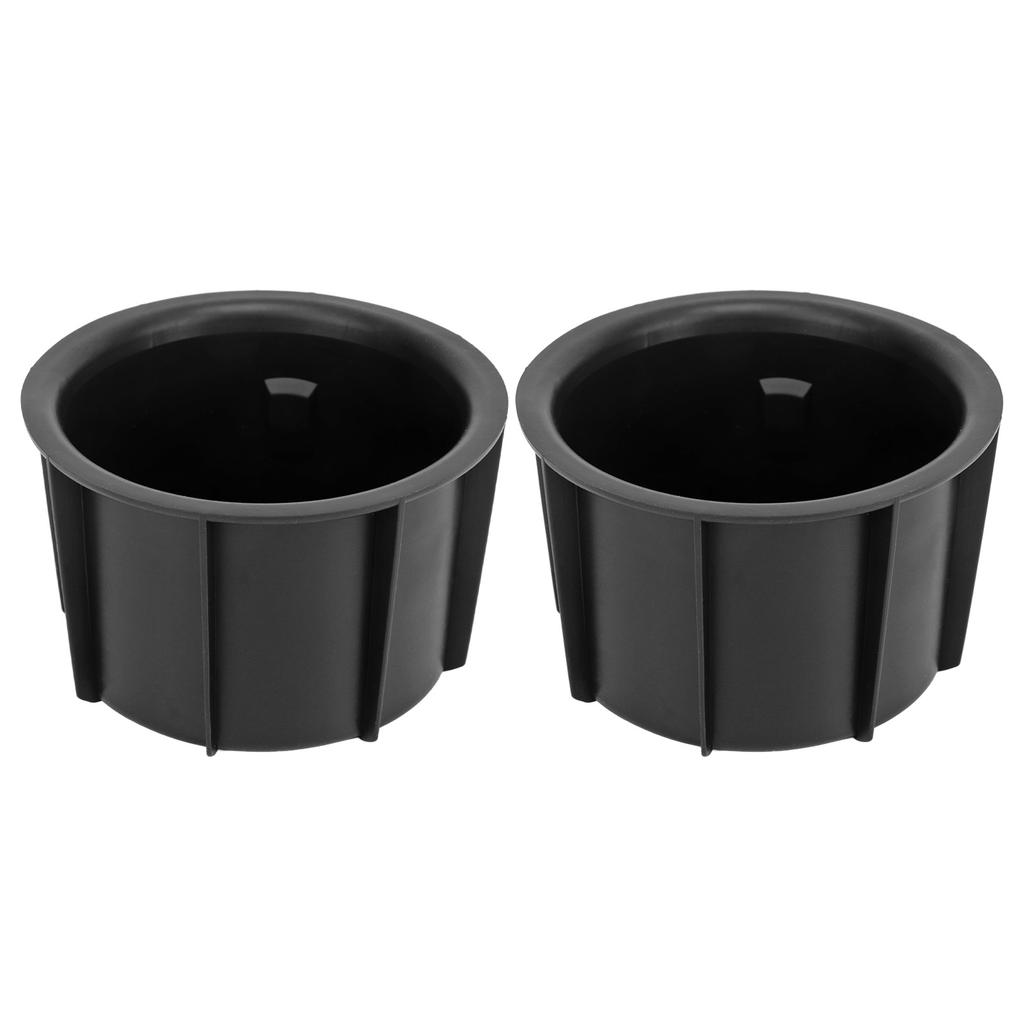 2Pcs Center Console Cup Holder Insert ABS 55616?35010 Replacement for FJ Cruiser 2007?2014