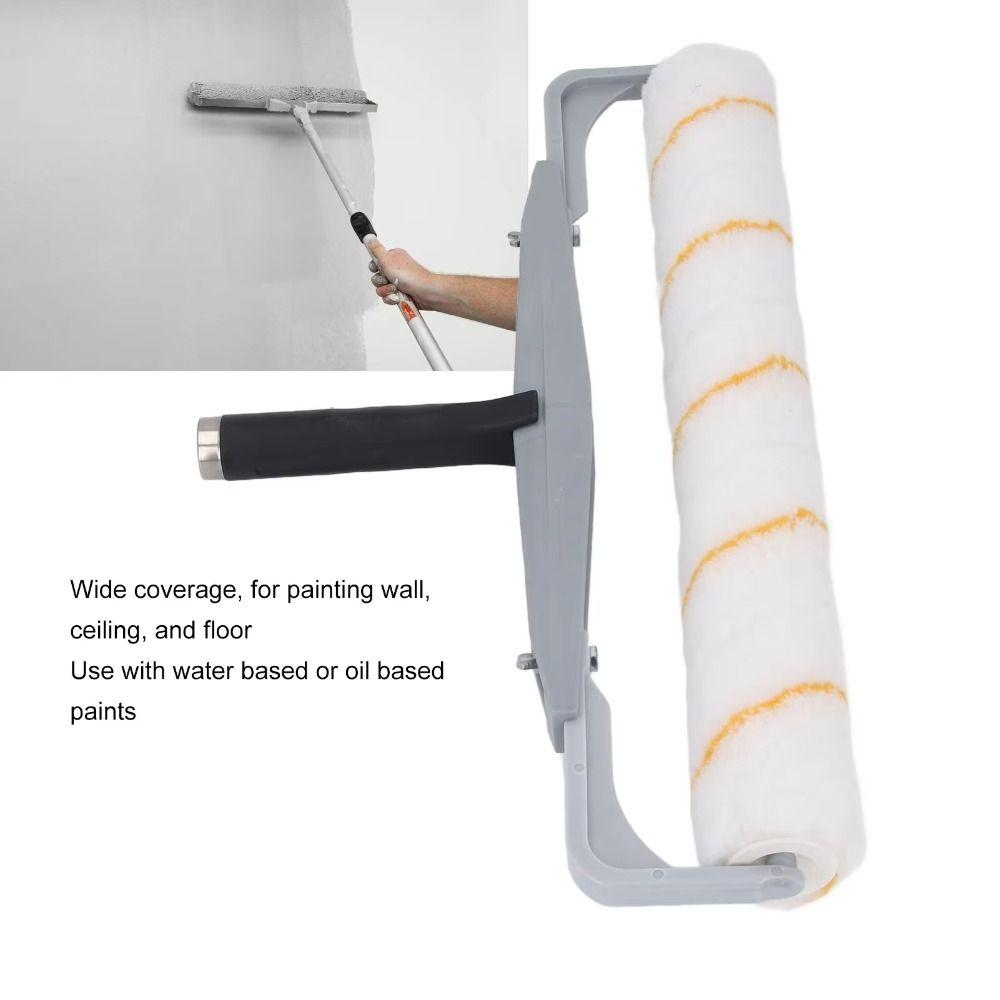 Adjustable Paint Roller Easy To Clean Painting Brush Replacements Roller Frame Wall Painting