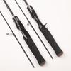 Сверхлегкое удилище из углеволокна для ловли на ручьях и реках, портативное удилище с эргономичной рукояткой, для начинающих