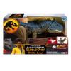 Фигурка динозавра Mattel JURASSIC WORLD Super Allosaurus, размер 100 см, для детей от 4 лет, HRX53, большая! Длина для детей, приблизительная. Синий/коричневый