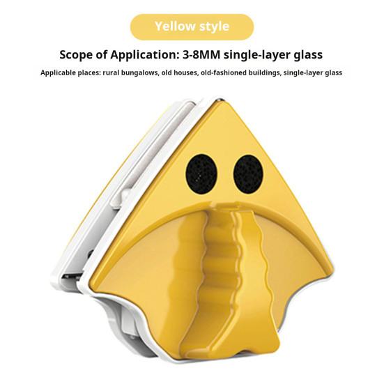 Магнитный набор для мытья окон, двухсторонняя щетка для мытья стекол, для высоких окон