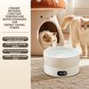 Подогреваемая миска для питомцев 4 температурных режима Автоматическая поилка для питомцев Термальная подогреваемая миска для воды для кур, уток, птиц, животных