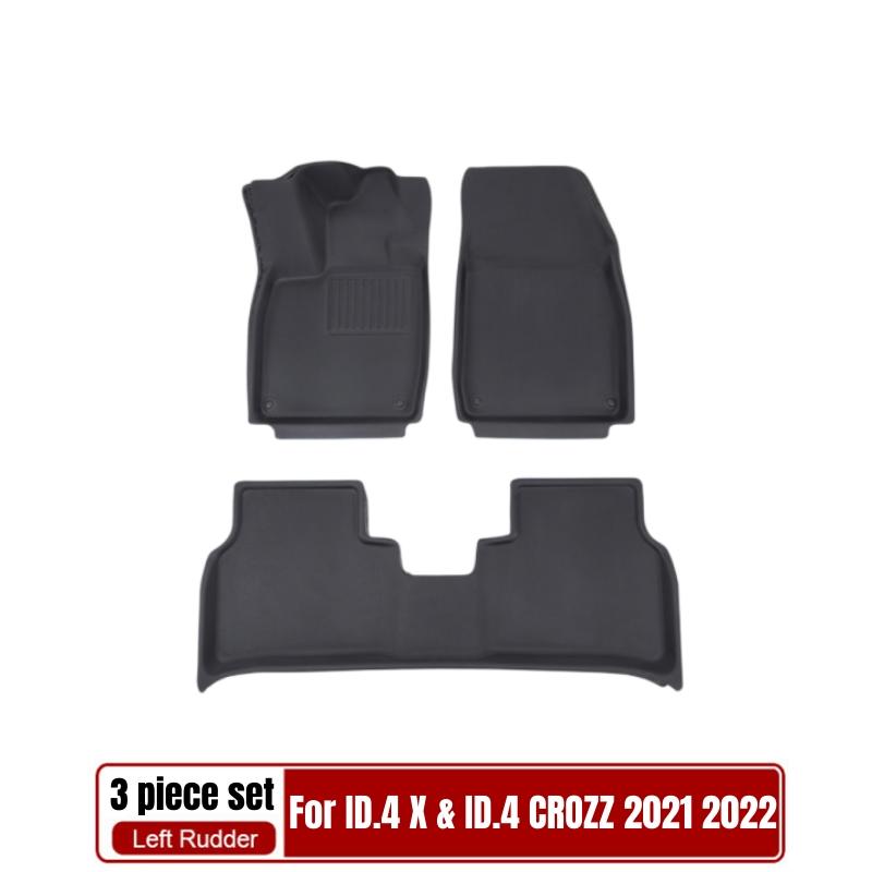 BAFIRE 3D коврики для пола на заказ для Volkswagen ID.4 XPE&TPR улучшенный напольный коврик всепогодный нескользящий коврик TPE багажник коврик