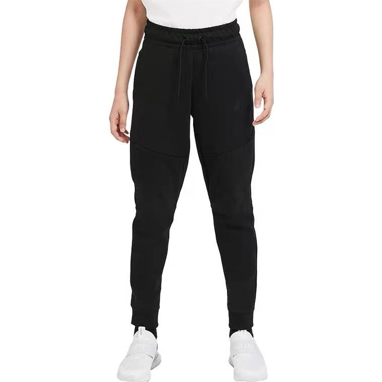 Nike Спортивные детские Tech флисовые джоггеры черные детские брюки CU9213-010