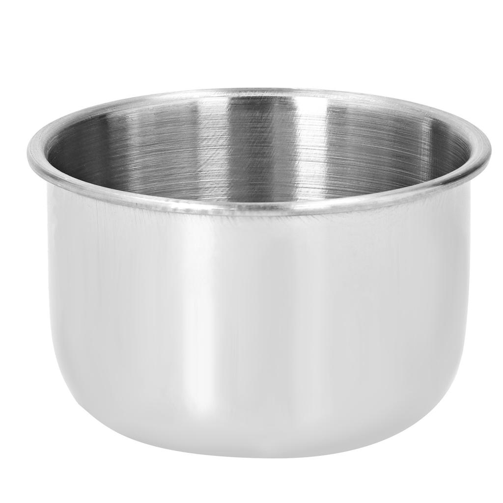 Набор подставка для бритья и чаша Металлический держатель для помазка для бритья Нержавеющая сталь Подставка для мыла для бритья Чаша