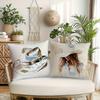 Vintage Western Pillow Covers, Cowboy Horse Boots Decorative Throw Pillow Cases, Rustic Home Decor For Sofa Bed, No Insert 4Pcs