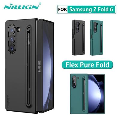 NILLKIN Чехол для Samsung Galaxy Z Fold 6 Flex Pure Fold ( версия с S-ручкой ) Чехол для телефона Samsung Galaxy Z Fold6 с гнездом для ручки, задняя крышка