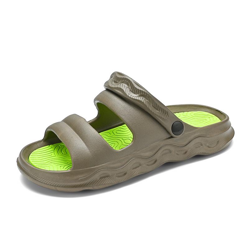 2025 Новые мужские массажные тапочки для дома и улицы, сандалии, пляжные, удобные, мягкие, сандалии, повседневная обувь для мужчин и женщин, домашние тапочки