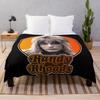 Retro Randy Rhoads Tribute Throw Blanket