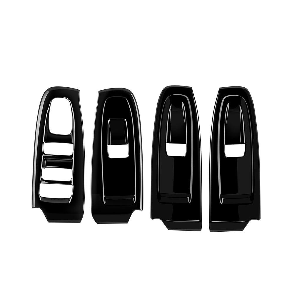 Для Subaru WRX 2022 2023 ABS черный карбоновый оконный переключатель, крышка панели, накладка на кнопку подъема, наклейка, автомобильные аксессуары