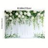 2D plane, single piece, suitable for home decoration, party decoration, event backdrop, photo booth, and home furnishing