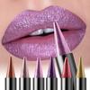 Glitter Lipstick Long-Lasting Shimmering Finish for Bold and Glossy Lips Easy Contour Multi-Use for Lips, Lip Liner, Eyeshadow, and Eyeliner