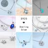 Copper Pendant Necklace Pink Heart Star Moon Firefly Plant Charm Basic Chain Necklaces Original Festival Jewelry For Women G
