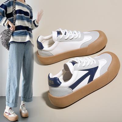 Женские повседневные массивные кроссовки на платформе, легкие дышащие прогулочные туфли, противоскользящие удобные удобные теннисные кроссовки на шнуровке для женщин, кроссовки для бега