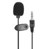 Black Clip Microphone Mini Amplified Microphone Durable Wired Microphone  Interviewing