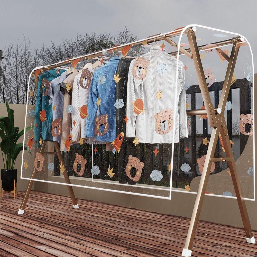 Водонепроницаемый чехол для одежды, пылезащитный, большой вместимости, утолщенный, для хранения платьев, защитный, пыленепроницаемый, подвесной органайзер для одежды, чехлы