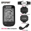 Велокомпьютер iGPSPORT BSC100S, 2,6-дюймовый экран, GPS, Навигация для велоспорта, Датчик скорости и каденса, Умный, Простое управление, Велосипедный компьютер