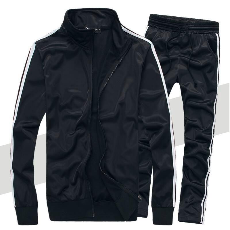 Men Casual Sports Suits Tracksuits Printing Sportswear Man Fashion Young Jogger Sets Jacket +Pants Outdoor Tracksuit Men 2 Psc