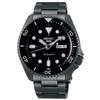 5 Sports Black Dial Gunmetal Gray Stainless Steel Automatic Watch SRPD65K1 Men's