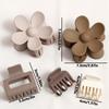Large Flower Claw Clips For Women Fashion Hair Claw Hair Clamps Girls Matte Hairpins Sweet Headwear Barrette Hair Accessories