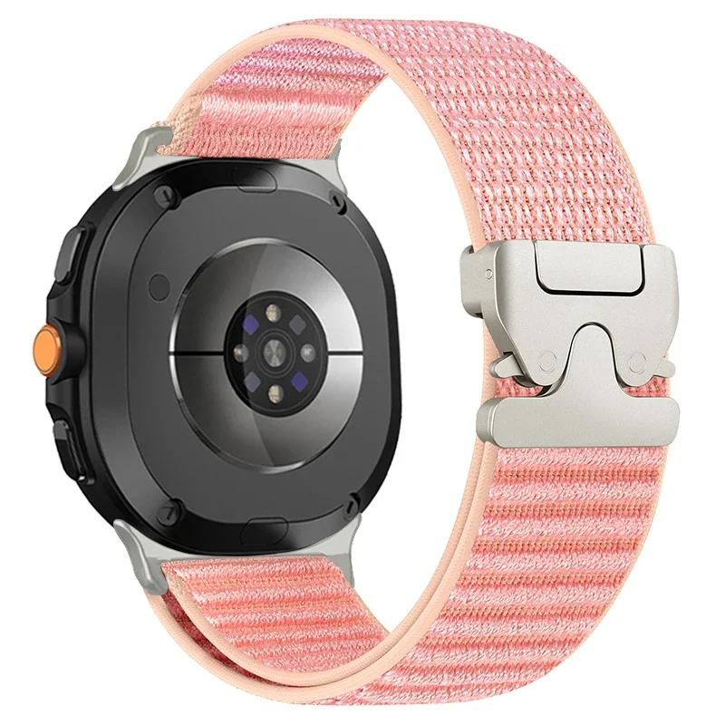 Новый нейлоновый ремешок для Samsung Galaxy Watch 8 44 мм 40 мм Classic Запасной браслет Спортивный ремешок Correa для Watch 8 Classic Ремешок
