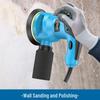 Электрическая шлифовальная машина без пыли: Многофункциональная деревообработка, полировка, удаление ржавчины и шпатлевки с самовсасыванием