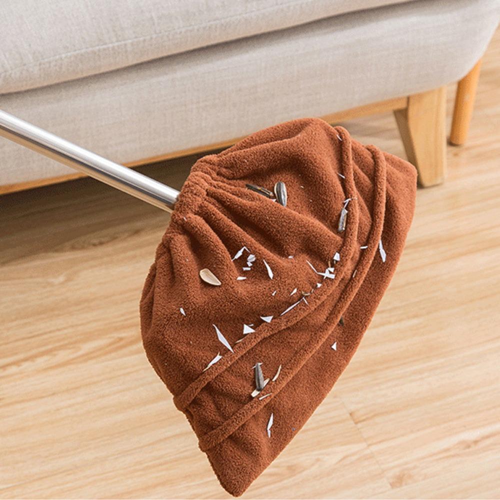 Абсорбирующая многофункциональная насадка для ленивой швабры для удаления пыли Ткань для швабры Насадка для швабры Коралловый вельвет