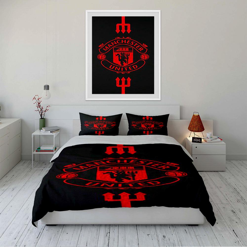 Manchester United Bedding Set Bedding set (1 duvet cover, 2 pillowcases, duvet not included)
