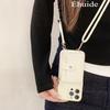 Wallet Strap Case for iPhone 17 15 16Pro Max 11 12 13 14 Plus 18 Pro Max Card Slots Crossbody Lanyard PU Leather Silicone Coverr
