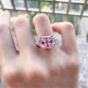 CC Rings Shine Yellow Cubic Zircon Stone Luxury White Gold Plated Fine Party Jewelry for Women Drop Shipping CC1665