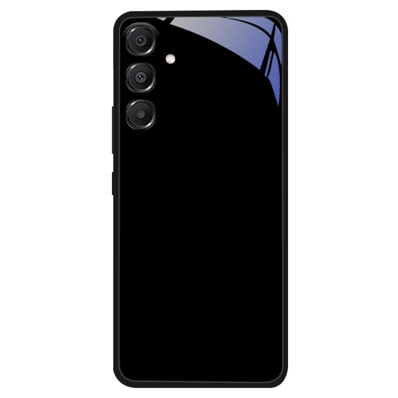 Модный Чехол Для Samsung A55 A56 Чехол A25 A26 Закаленное Стекло Чехол Для Телефона Для Galaxy A15 A35 A36 Жесткий PC Стекло Защитный Fundas