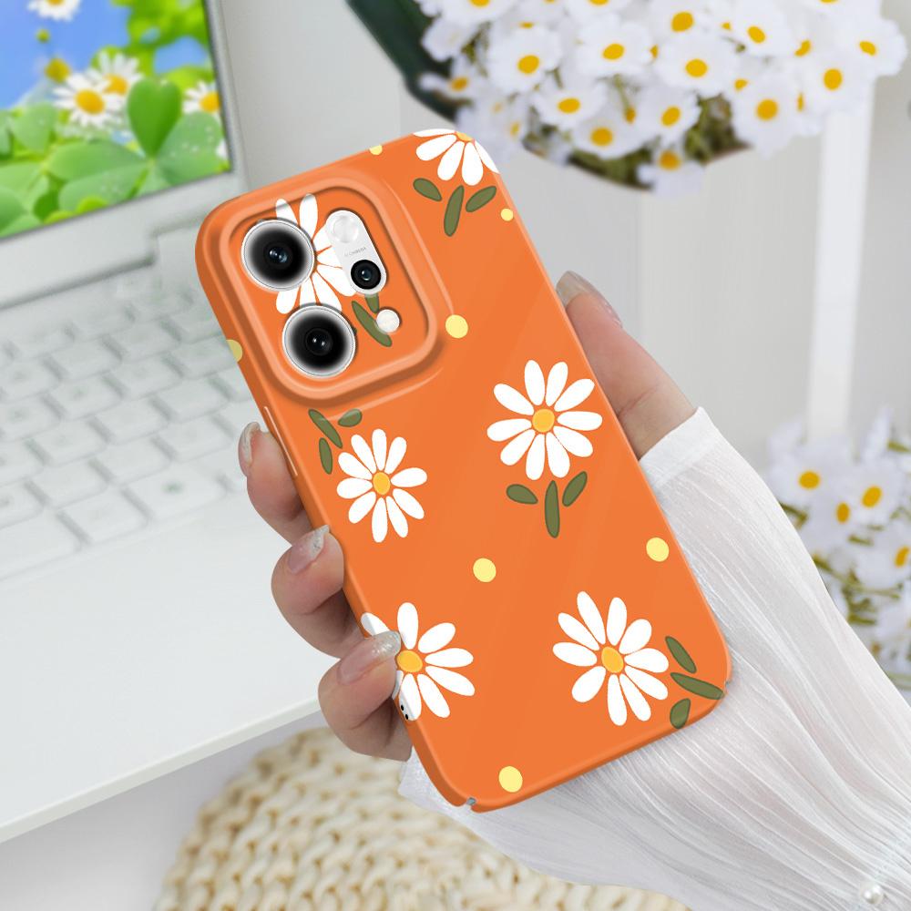 Чехол для телефона «Блуждающие маргаритки» для OPPO Reno 14 14F 13 13F 12 12F 11 11F 10 8 8Z 8T 7 7Z Pro 4G 5G Пленка Жесткая крышка
