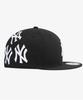 New Era 5950 Командный логотип по всей поверхности Нейян Черный