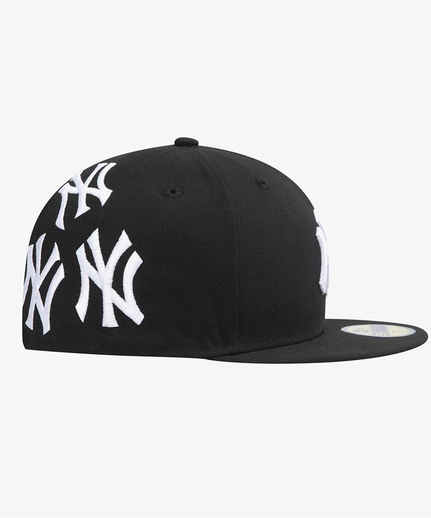 New Era 5950 Командный логотип по всей поверхности Нейян Черный