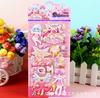 1Pcs Stickers Lovely Cartoon Girls 3D Kawaii Sticker Book Laptop Dress Up Stickers Kids Toys Pegatinas For Children Girl Gifts