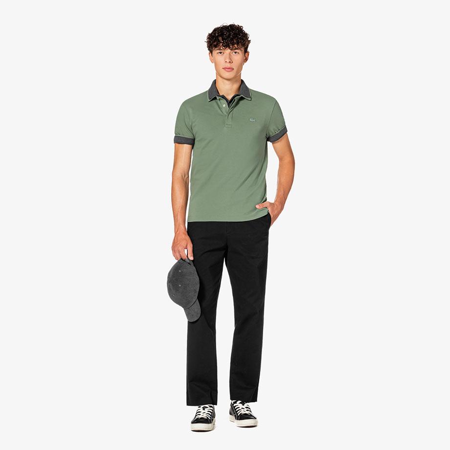 [lacoste] Men's PARIS Short-Sleeve Polo Shirt PH552E-55NS86