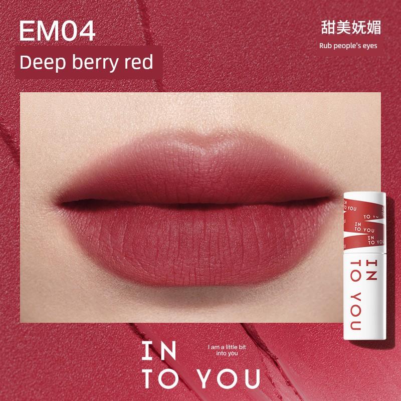 into You Em08 Yellow Skin White Matte Lip Mud