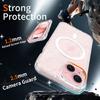 Anti-Yellowing Glitter Clear Cute Case for Magsafe Iphone 17 Air 16 E 15 15Pro 14 Plus 13 Pro Max 13Pro 14Pro 16Pro 17Pro Mag Safe Phone Cover