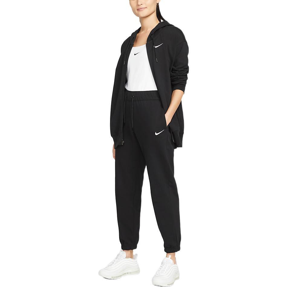 Nike Спортивные вязаные брюки женские черные DM6420-010