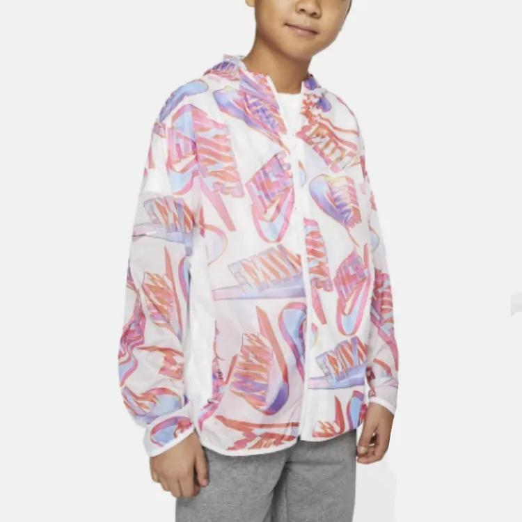 Nike Kids Jackets Hooded Moderate (Unisex) Jackets CK1335 100