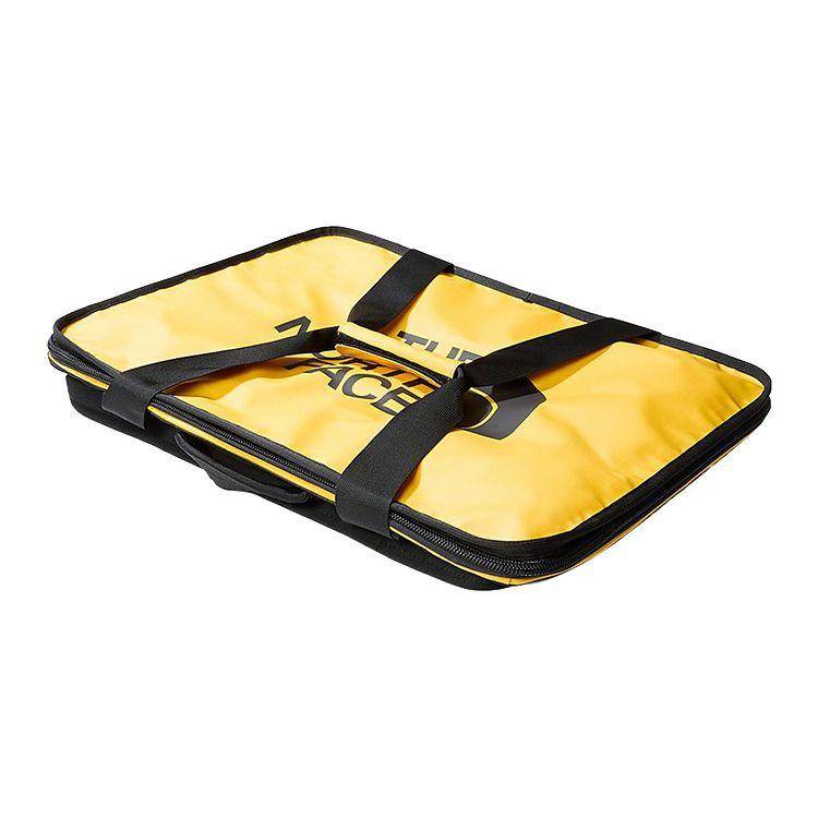 The North Face 65L Large Capacity Foldable Outdoor Bag Unisex Bags Yellow NF0A81CD-ZU3