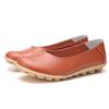 Модные балетки для женщин Удобные балетки из натуральной кожи Женские слипоны Лоферы Балетки Женские мокасины Большой размер 35-44