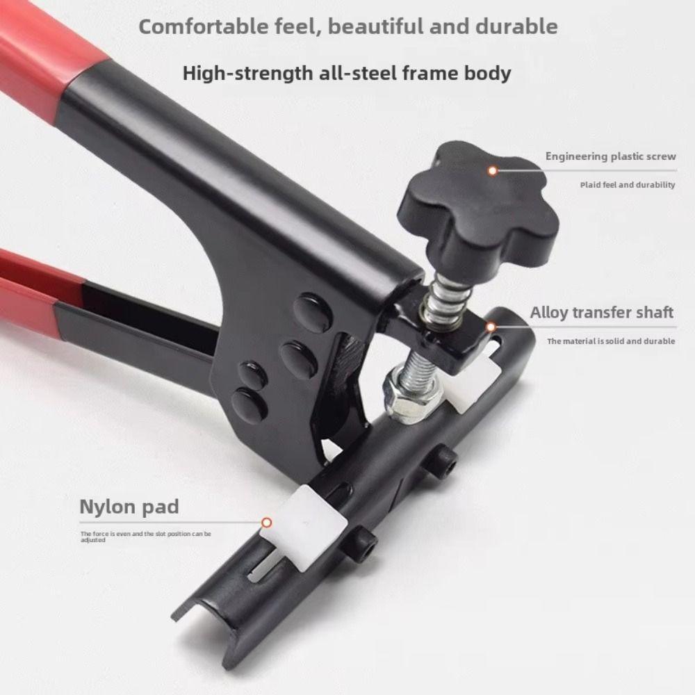 Adjustable Glass Cutting Pliers Non-slip Glass Opening Clamp Stone Material