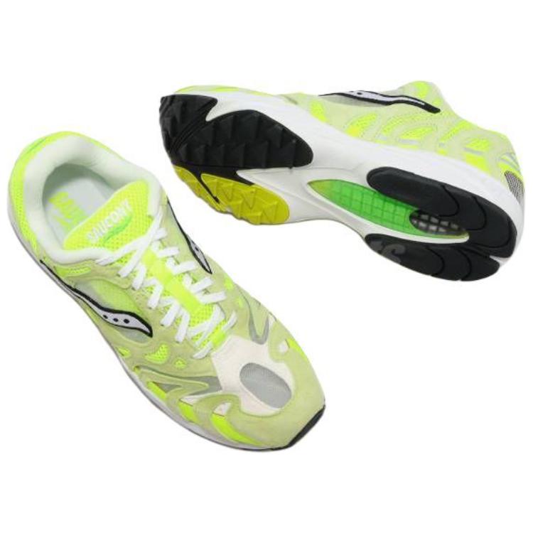 SAUCONY Мужские Кроссовки для бега Grid Azura 2000 Citron Neon Volt Yellow S70491-5