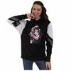 Jujutsu Kaisen Color Block Patchwork Fleece Hoodie for Men & Women