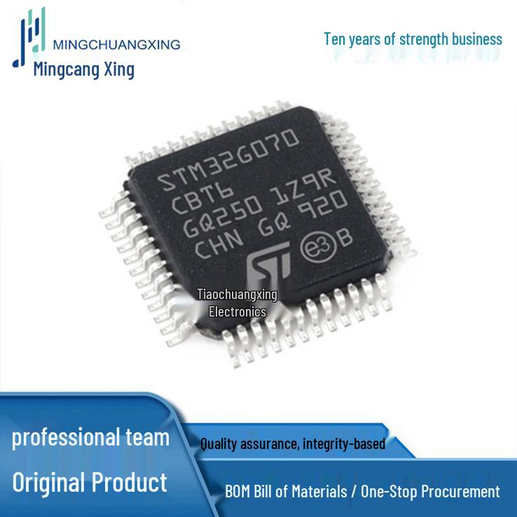 STM32G070CBT6 LQFP48 IC - New Original, In Stock