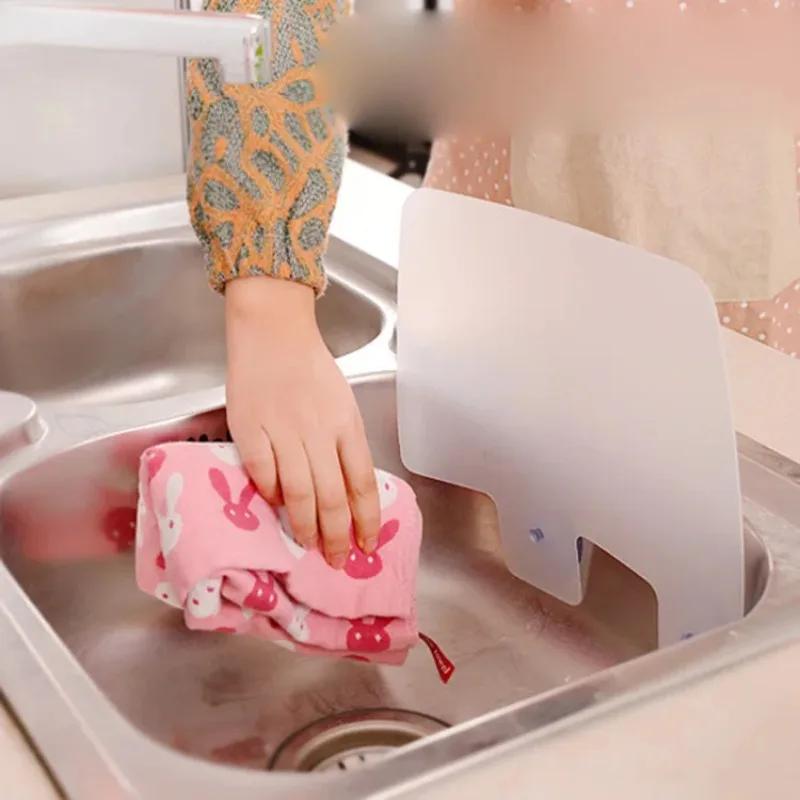 1 шт. Новое поступление, защита от брызг воды для кухонной раковины с присоской, водонепроницаемый экран для мытья посуды, фруктов, овощей, доска против попадания воды