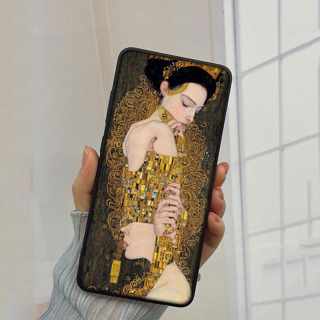 Арт Чехол для телефона Густав Климт для VIVO Y20 Y21 Y33S Y20i Y02 Y16 Y21T Y22S Y27 Y33T Y35 Y36 Y53S Y70 Y76 Y77 Y78 Мягкий чехол