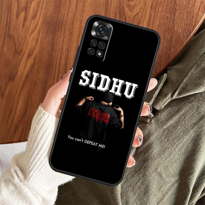 Sidhu Moosewala Case For Xiaomi Redmi Note 14 13 12 11 10 9 15 Pro Plus Redmi 15 15C 13 10C 12C 13C 14C Cover